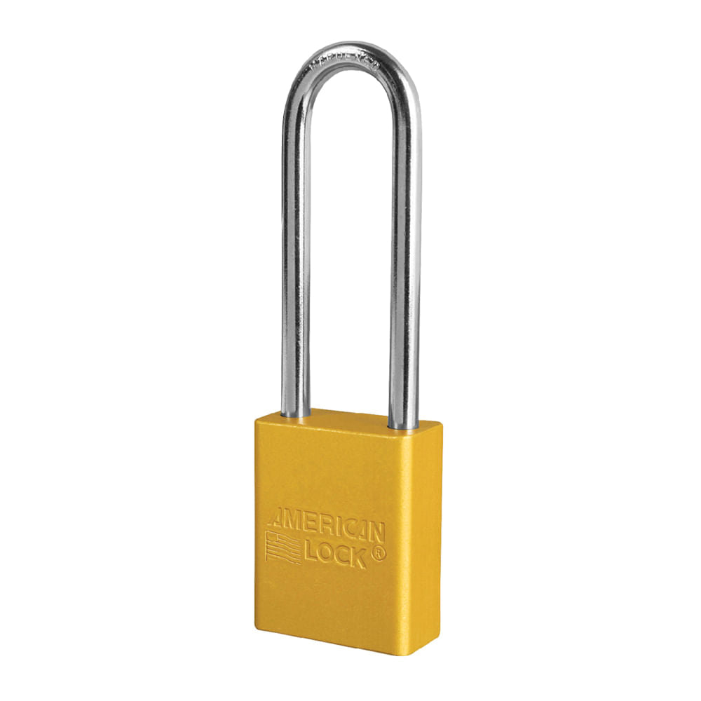 Candado Master Lock Aluminio A1107 Amarillo Default Title