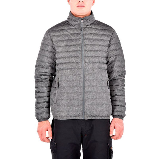 Parka Harwork Pluma Hw Goose Reversible NegroGris Talla XL