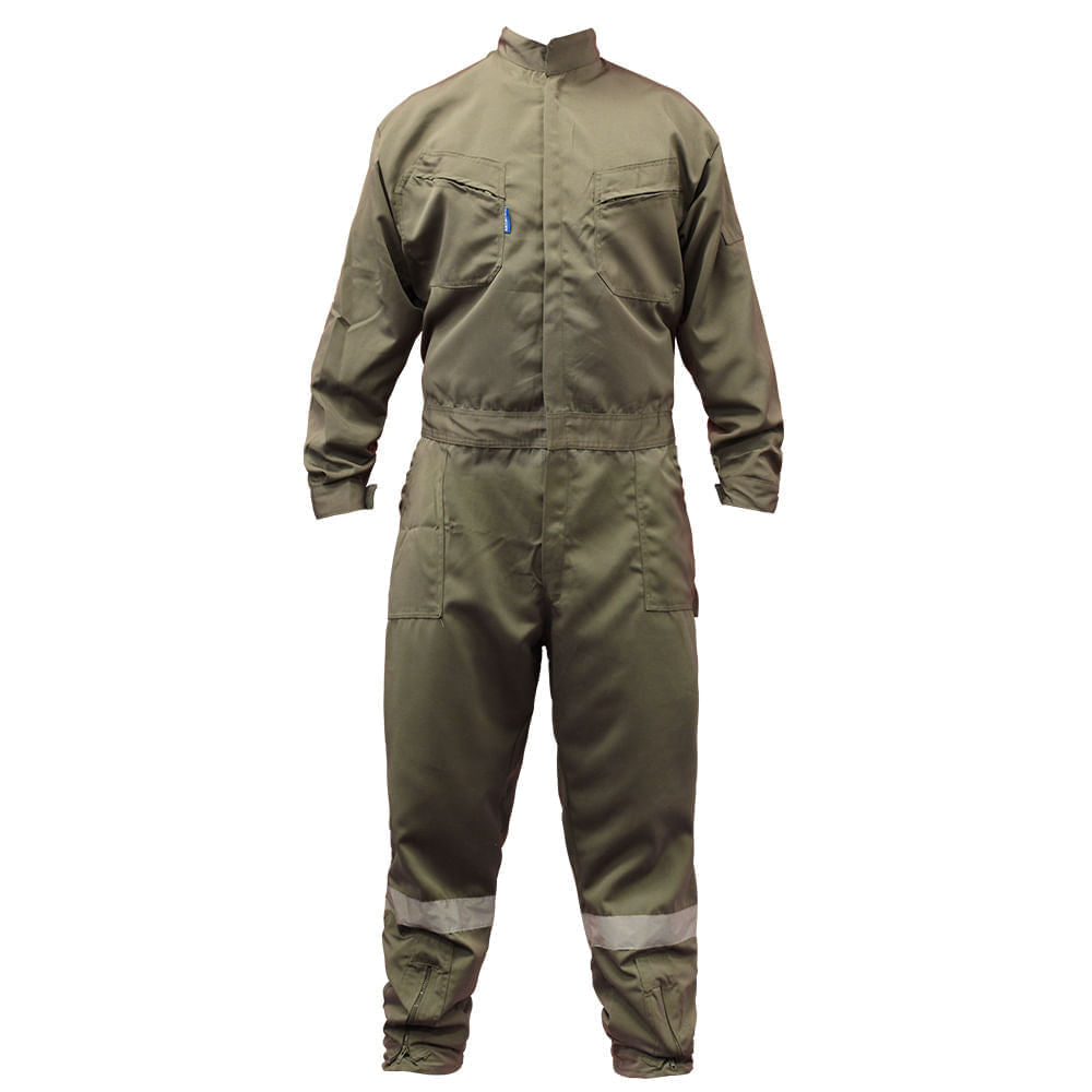 Overol de seguridad Marca Antiacido con cinta Talla XL