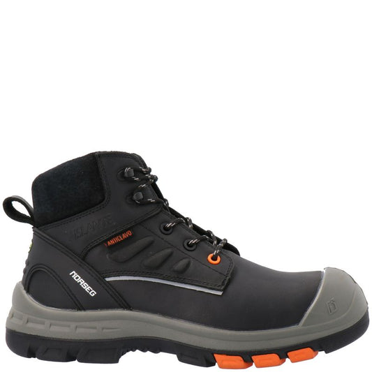 Botin de seguridad Norseg Ns 585 Black Talla 44