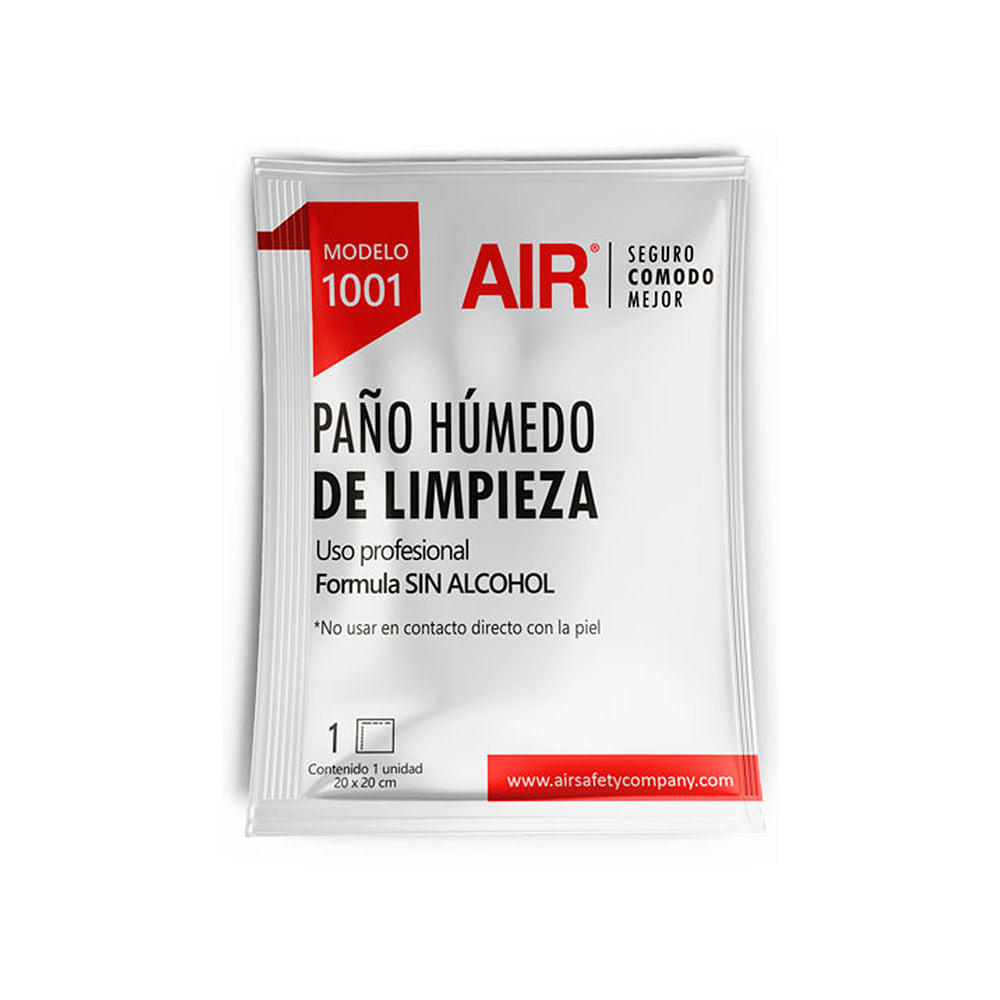 Paño Humedo De Limpieza Air 1001 (50 U) Default Title