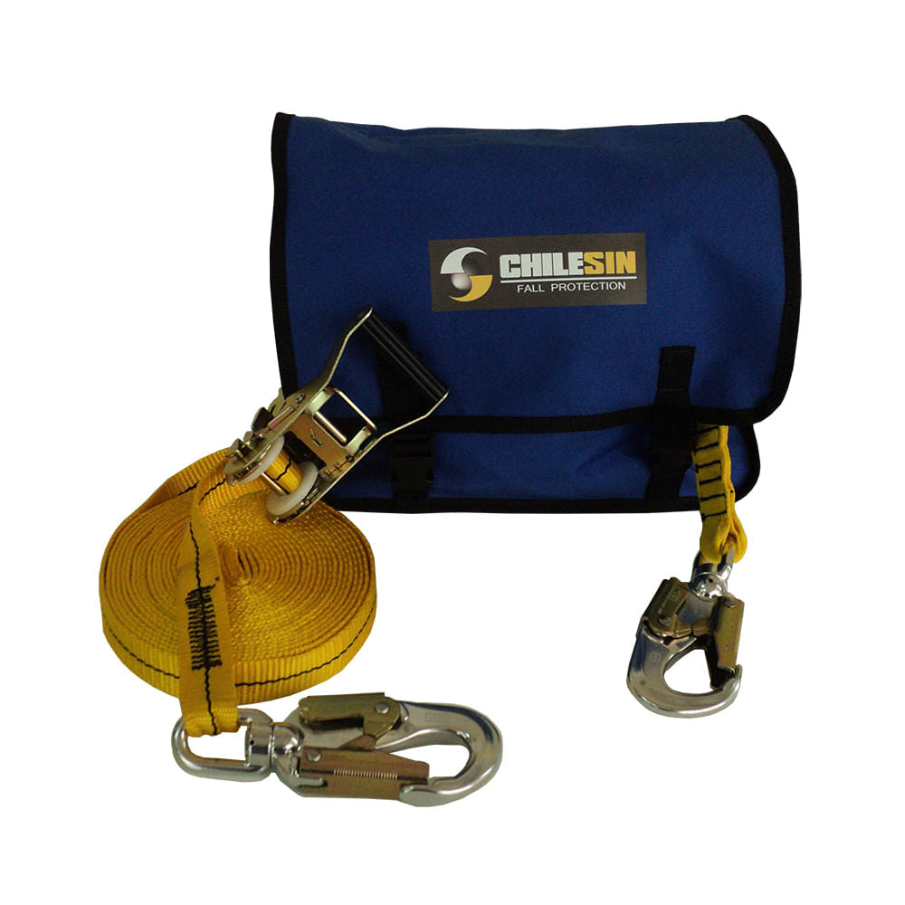 Linea de vida Chilesin regulable con Rachet, sintetica 20.00 Default Title