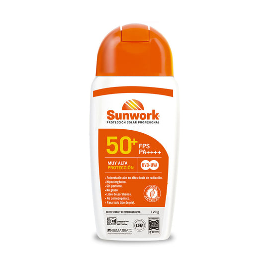 Bloqueador Solar Sunwork Fps 50 120 grs Default Title
