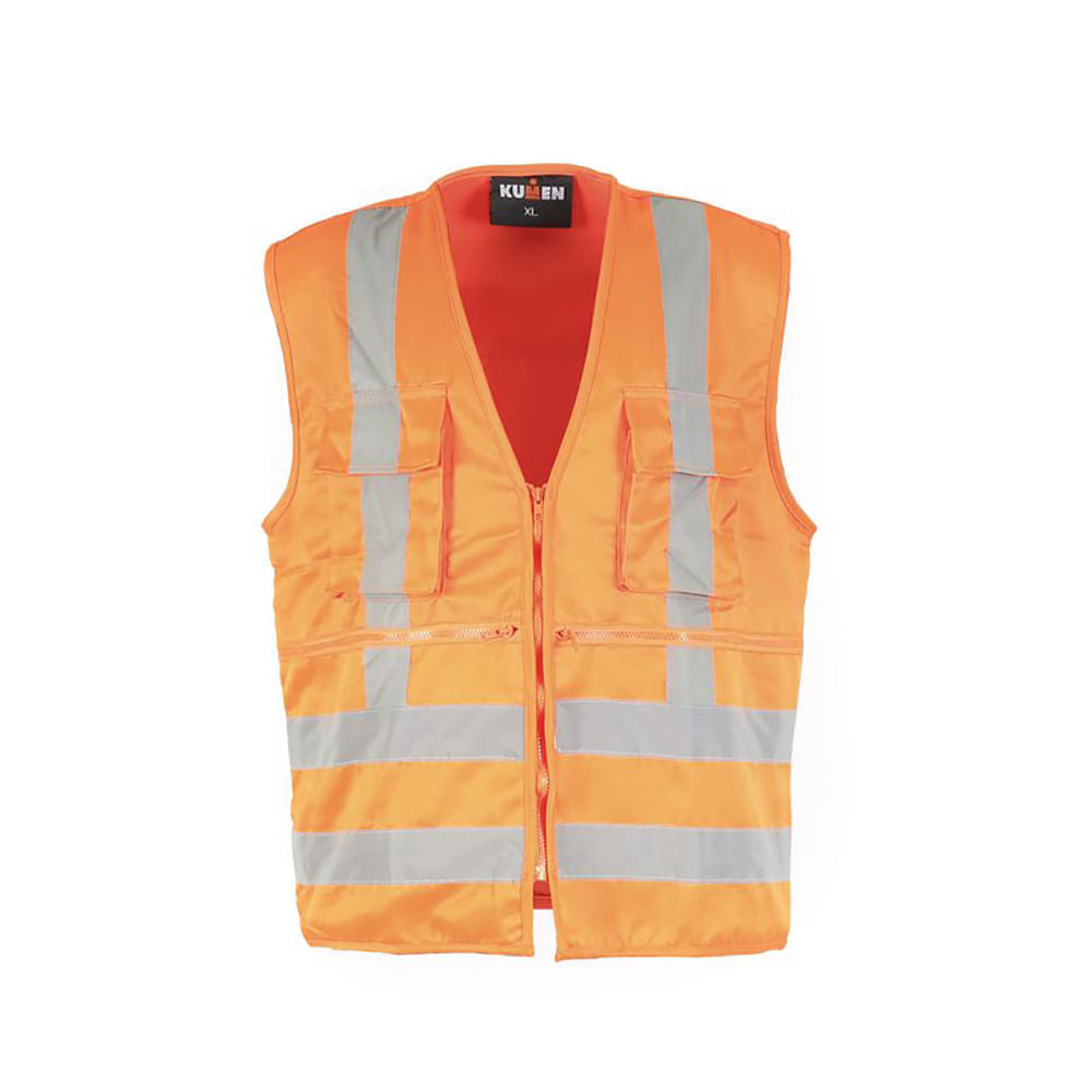 Chaleco Kumen Geologo 360º Poplin Naranjo Talla XL