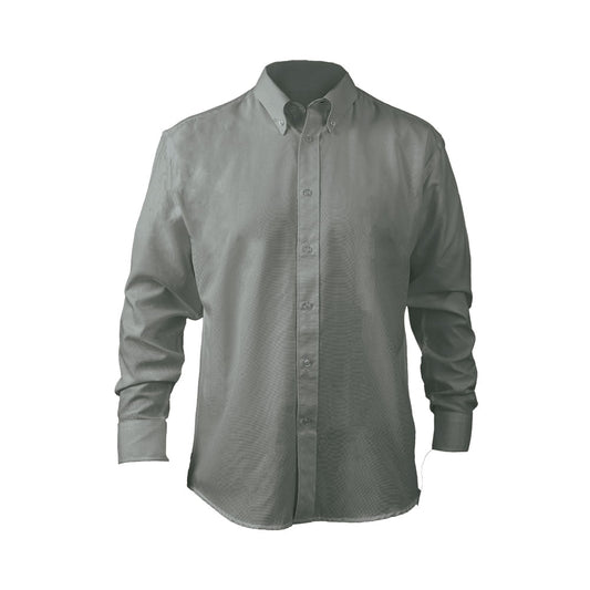 Camisa Maritex Oxford Mtx Manga Larga Gris Talla XL