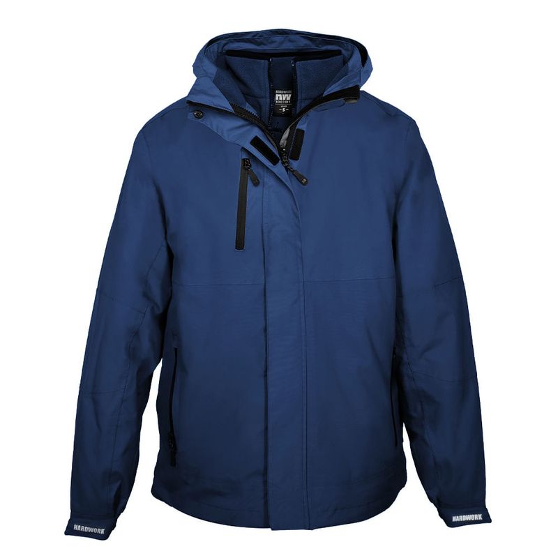 Parka Hardwork Hw Reno 3 En 1 Azul Talla XL