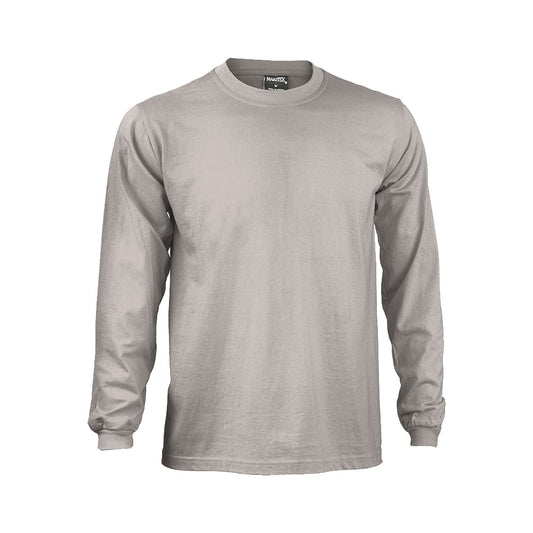 Polera Maritex Polo Manga Larga Mtx Gris Talla XL