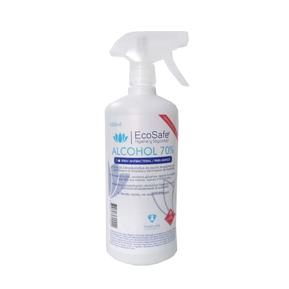 Alcohol Spray Ecosafe 70 1 Lt Default Title