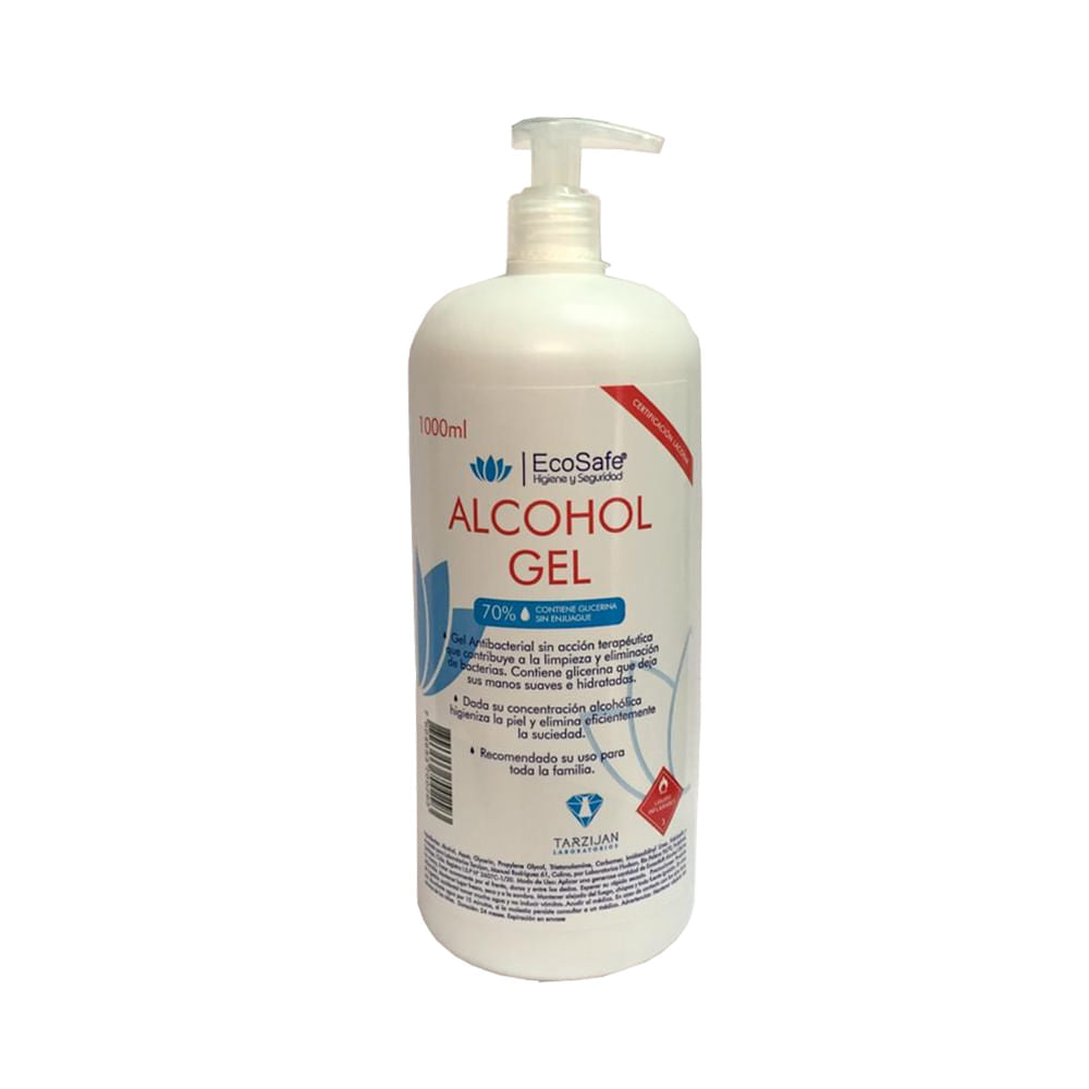 Alcohol Gel Ecosafe 1 Lt Default Title