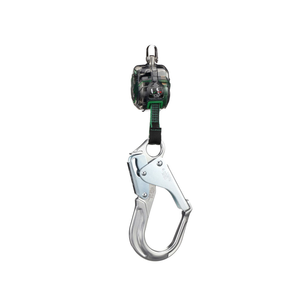 Retractil mini de seguridad MSA PFL V-TEC gancho escala 1.8m Default Title