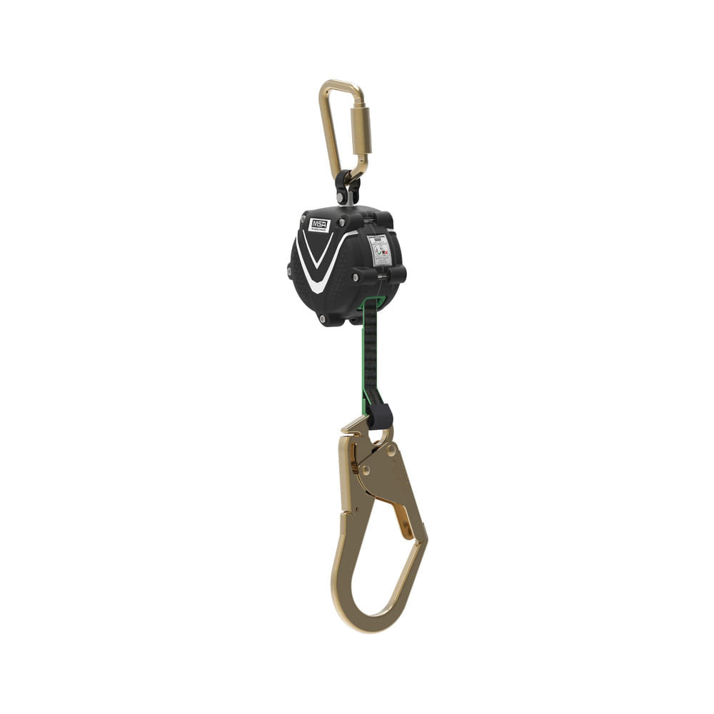 Retractil mini de seguridad MSA PFL V-Shock cgancho escala 1.8m Default Title