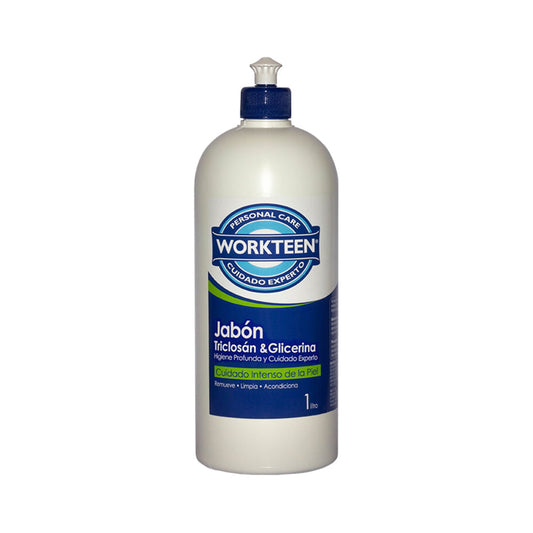 Jabon Triclosan Workteen 1 Litro Default Title