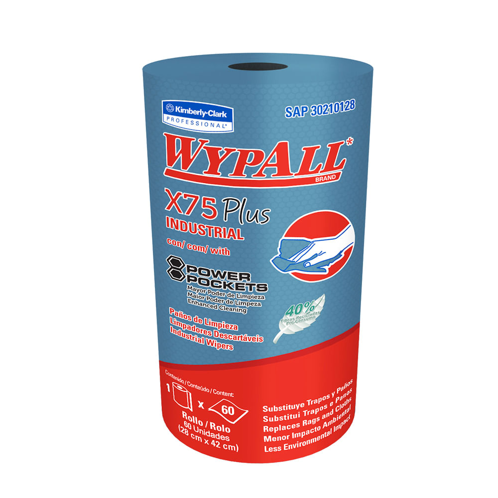 Paño Wypall X-75 Plus Industrial Default Title