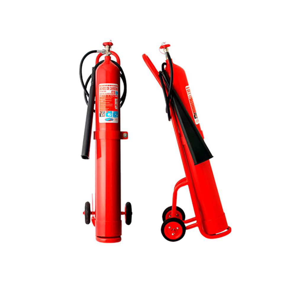 Extintor Fire Master Co2 Carro De 10 Kg Default Title