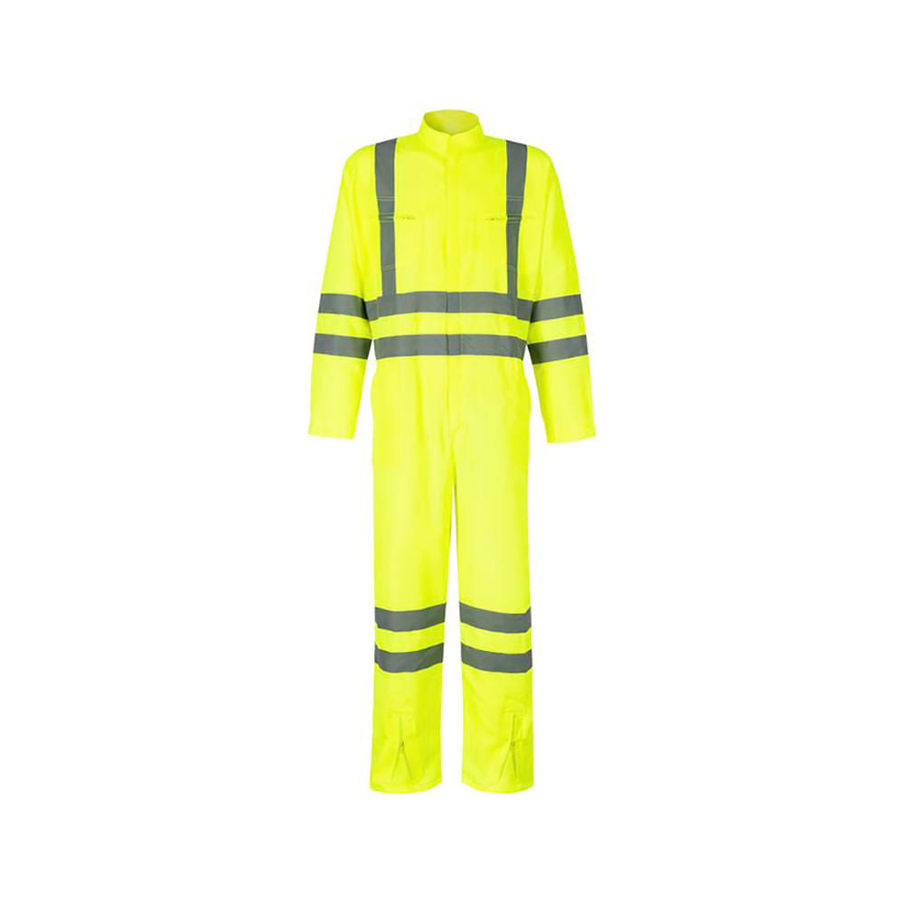 Buzo Black Wolf Poplin Amarillo Flour Doble Cinta Talla XL