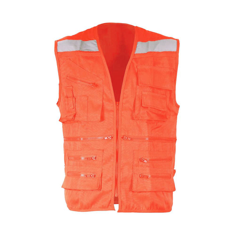 Chaleco de seguridad Black Wolf Geo Canvas con Reflectante Talla XL