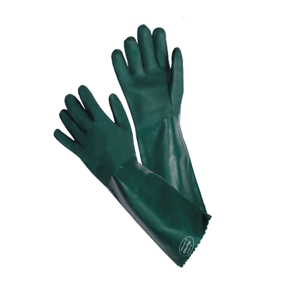 Guante de seguridad Steelpro Pvc Verde Rugson 18 645Gj-10 Default Title