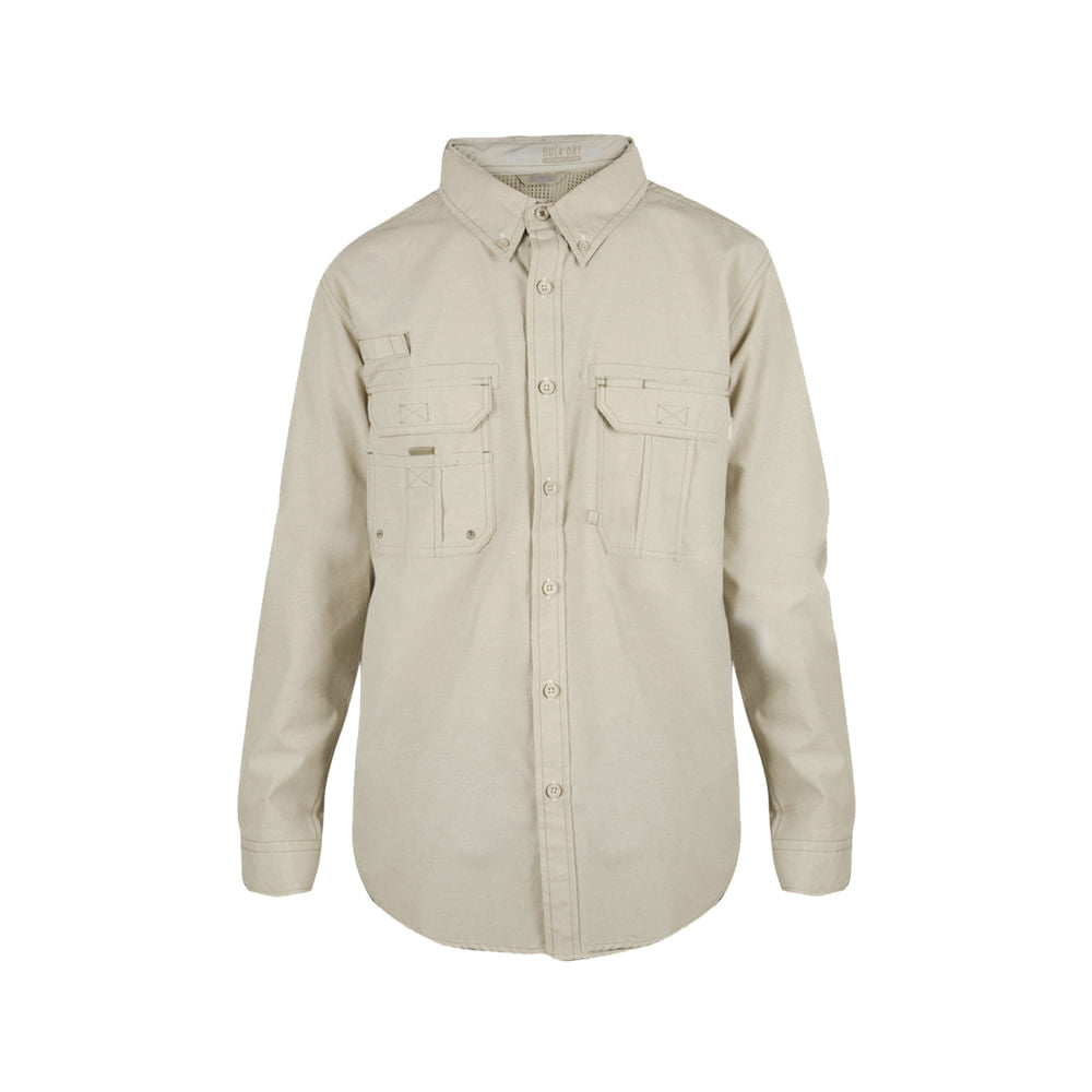 Camisa Hardwork Hw Duck Dry Beige Talla XL