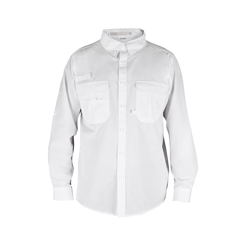 Camisa Hardwork Hw Duck Dry Blanco Talla XL