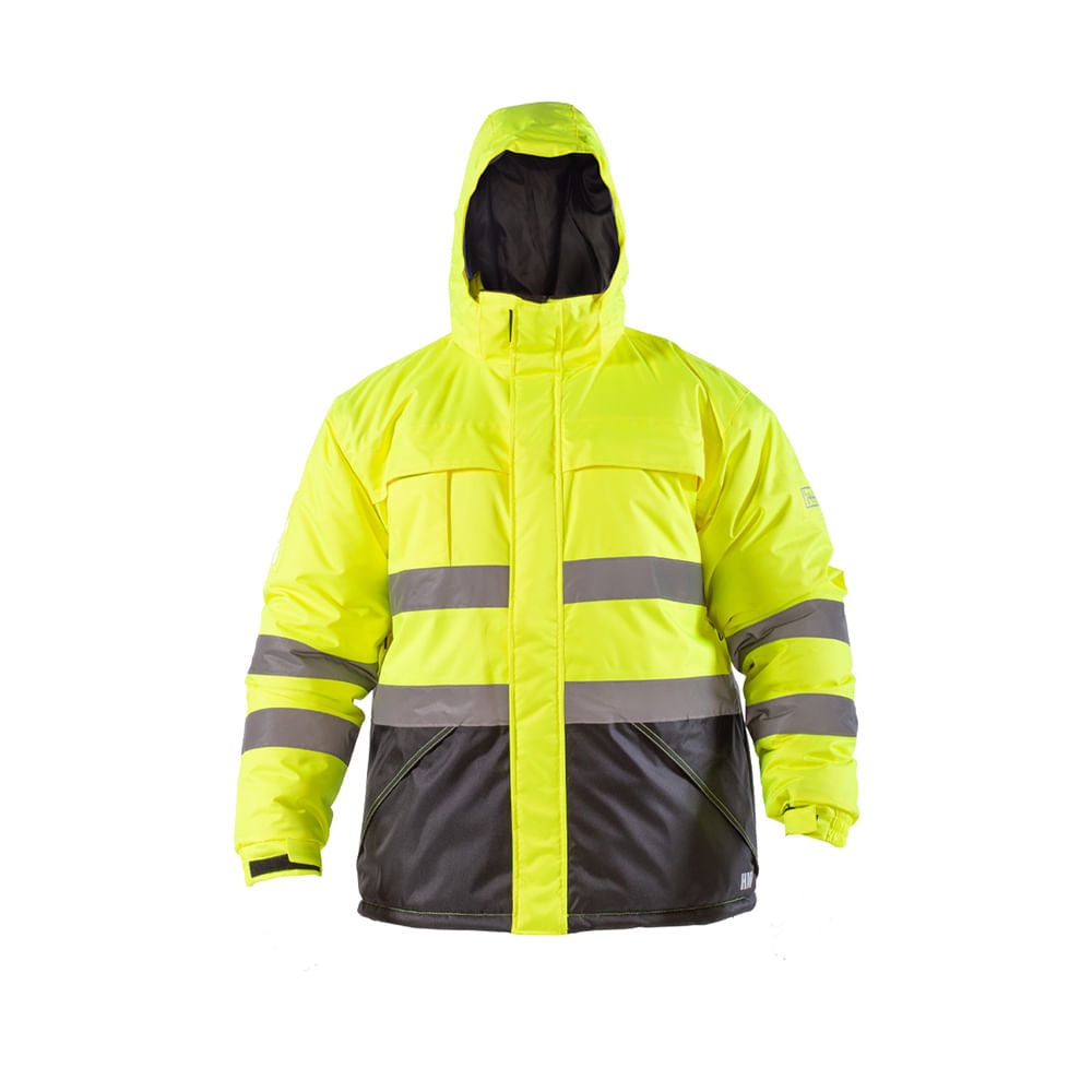 Parka Hardwork Reflectiva Hw Siberia Amarillo Fluor Talla XL
