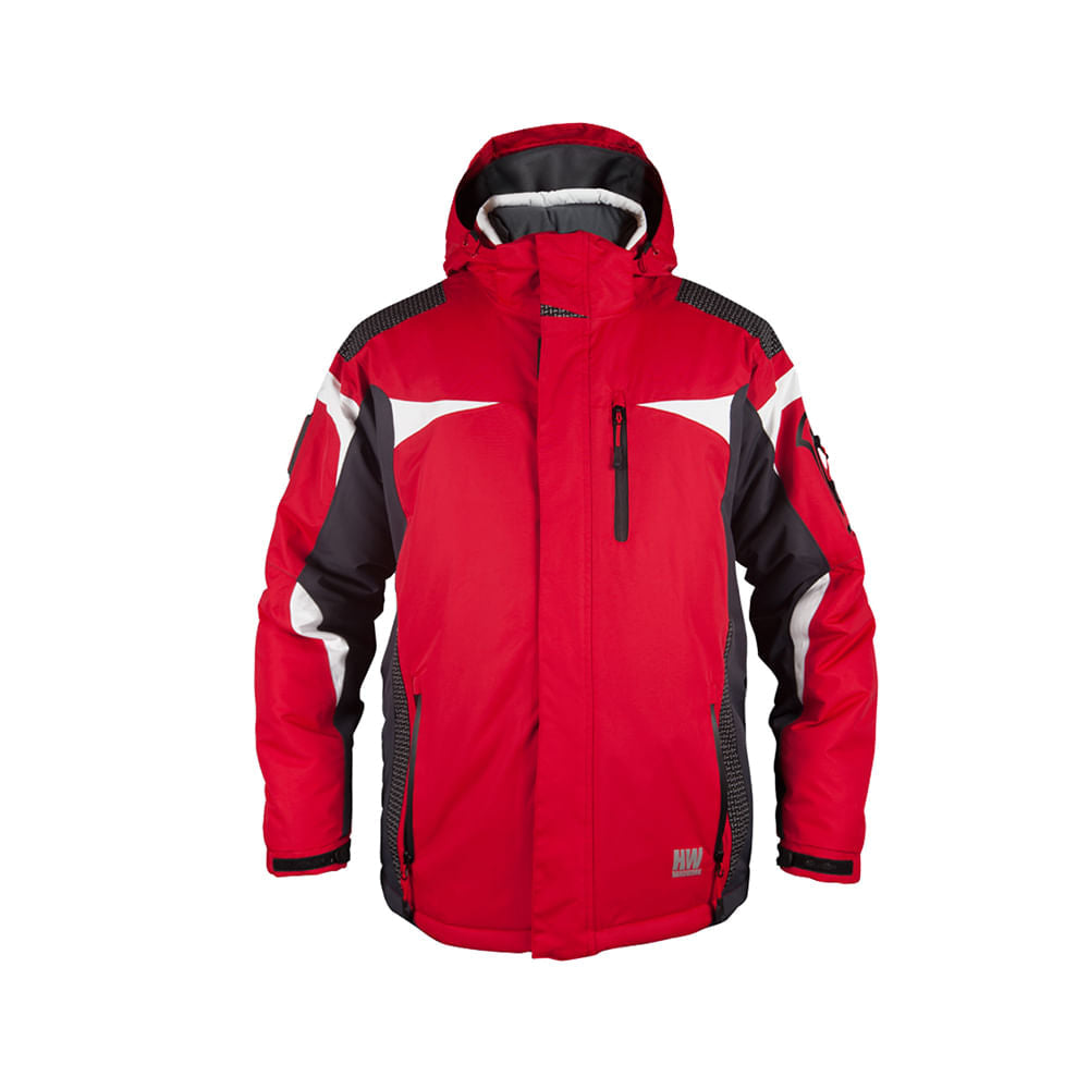 Parka Hardwork Hw Aspen Certificada con Recco Rojo Talla XL