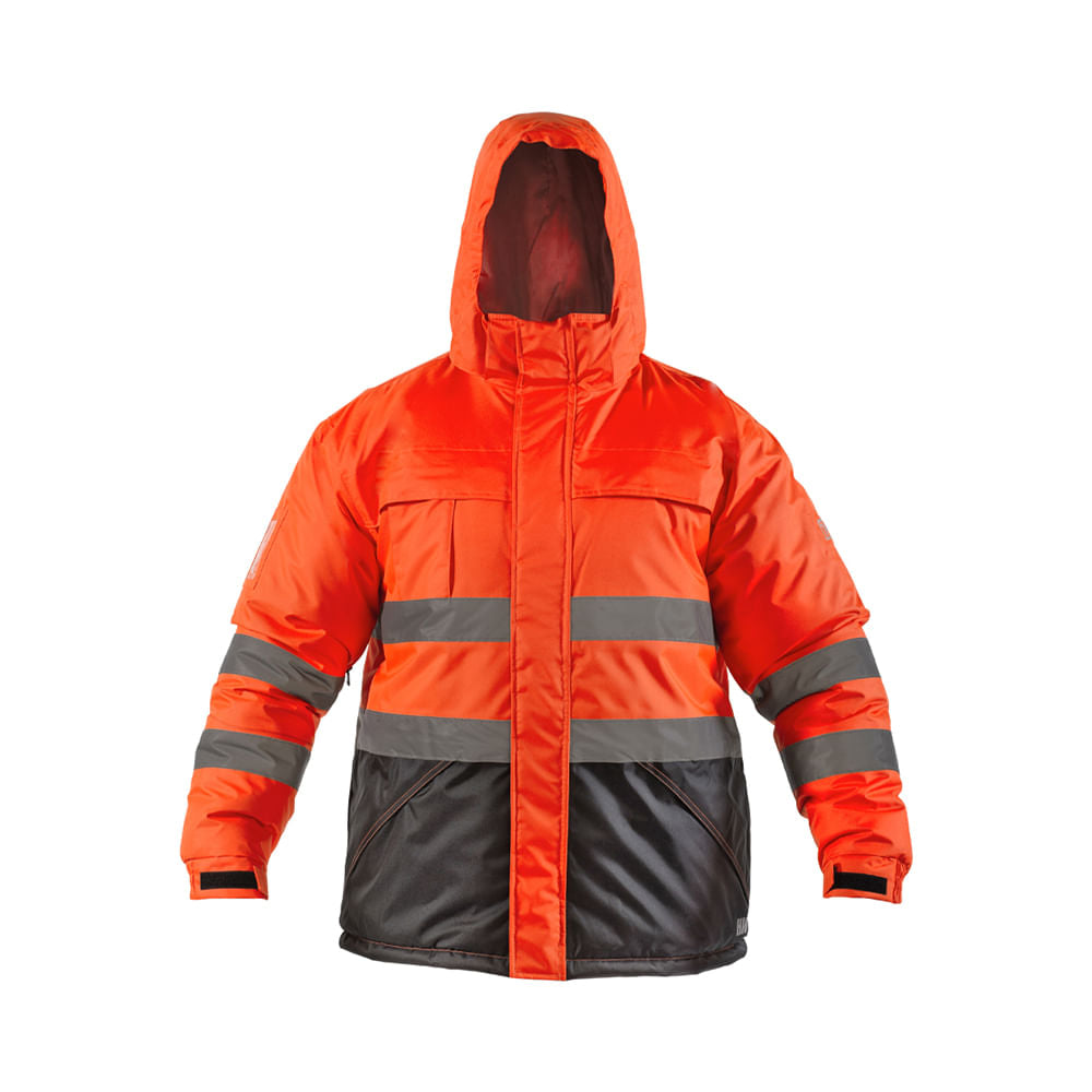 Parka Hardwork Reflectiva Hw Siberia Rojo Fluor Talla XL