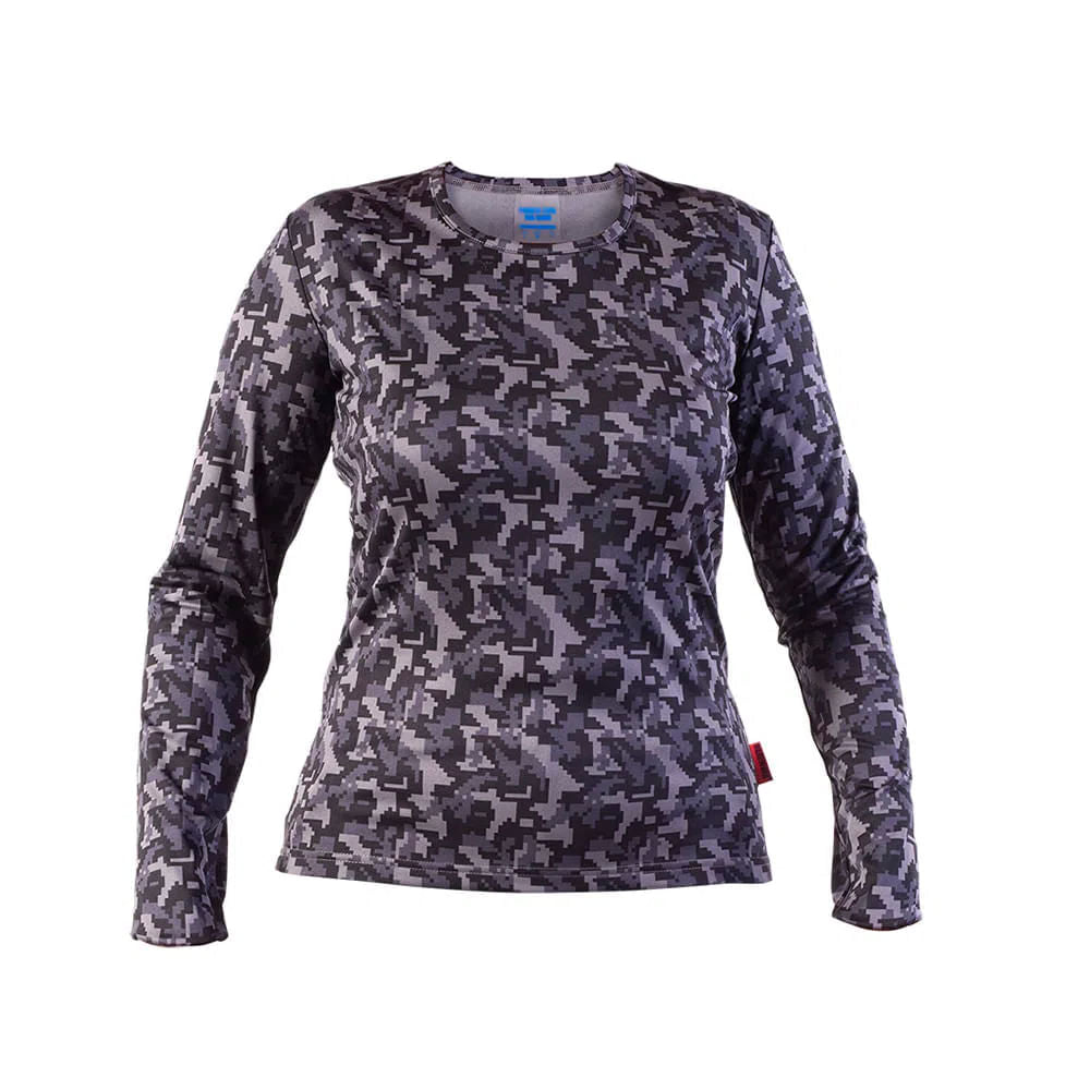 Camiseta Hardwork Primera Capa Hw Hdx Camo Mujer Negra Default Title