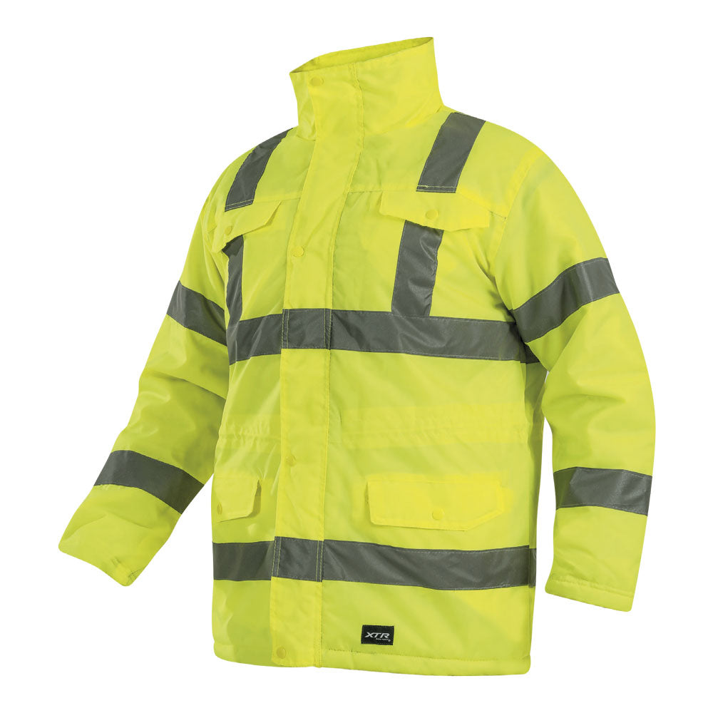 Parka Xtr Vial Ruta Amarillo Fluor Talla XL