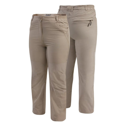 Pantalon Legend Thunder Mujer Beige Talla XL