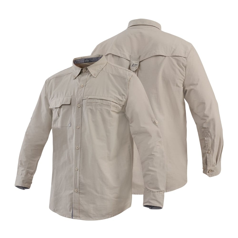 Camisa Legend Venture Beige Talla XL