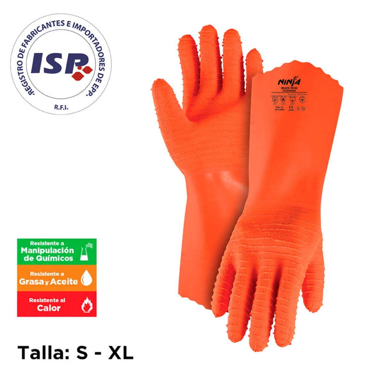 Guantes de seguridad Ninja Fisherman Default Title