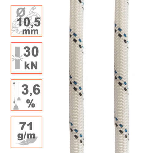 Cuerda Master Lock Semiestatica Stark Blanca Default Title