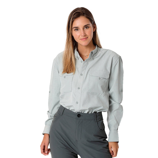 Blusa Oryx Serengueti Gris Talla XL