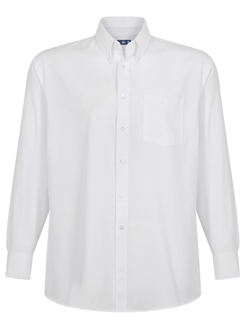 Camisa Texora Oxford Classic Manga Larga Blanca Talla XL