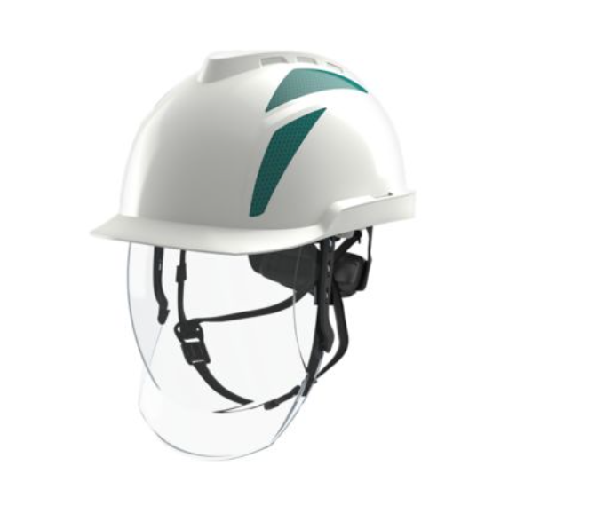Casco de Seguridad MSA V-Gard 950 No Ventilado Visor Verde Default Title