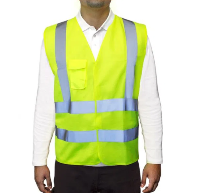 Chaleco de seguridad Topsafe geo Amarillo Fluor Talla XL