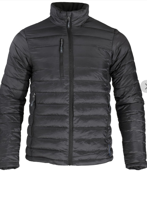 Parka de seguridad Texora Termica Light 100 Nylon Negra Talla XL