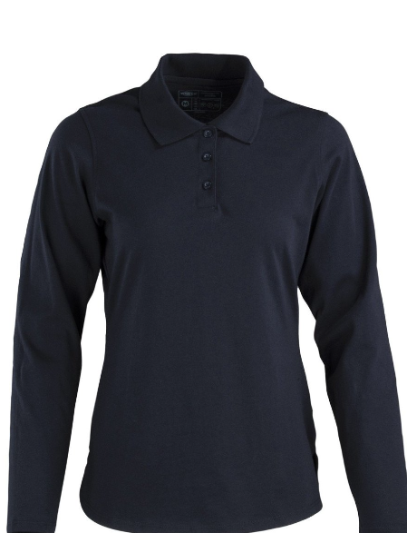 Polera Texora Dryfresh Smooth Manga Larga Mujer Azul Marino Talla XL