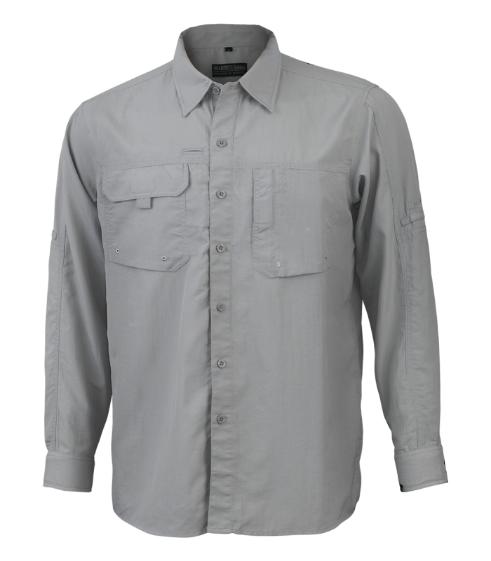 Camisa Maritex Outdoor Gris Talla XL
