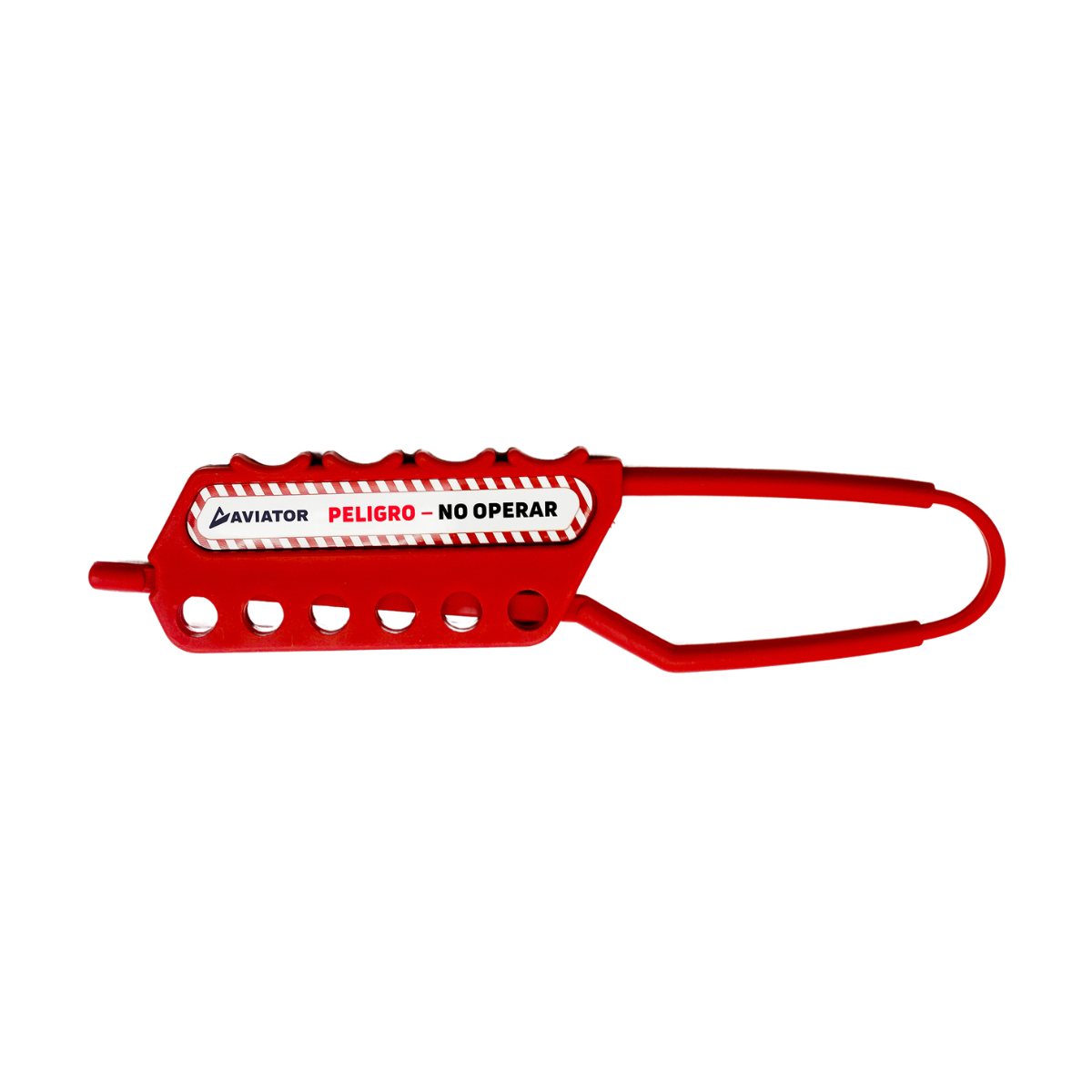 Pinza Aviator Lock Out Dieléctrica Imp Rojo Default Title