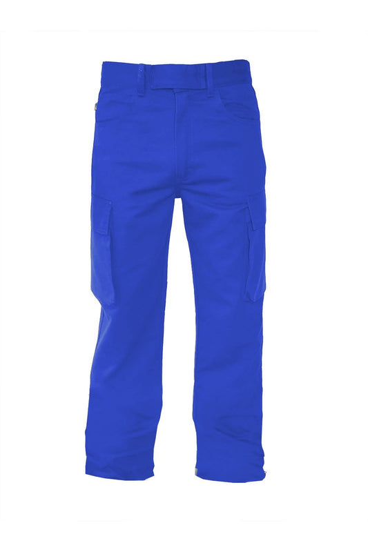 Pantalon Marshall Cargo Tela Ignifuga Azul Talla XL