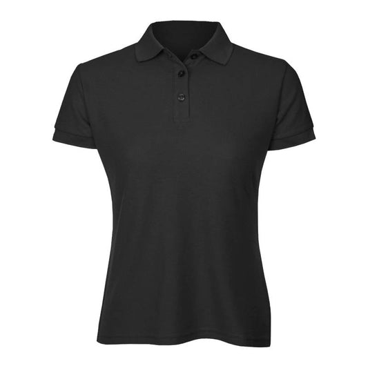 Polera Maritex Pique Manga Corta Mujer Negra Talla XL