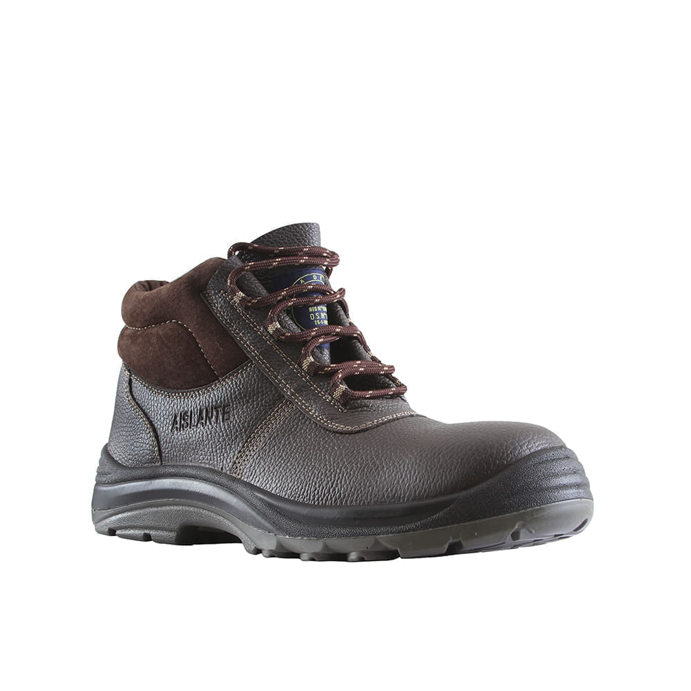 Botin de seguridad Nazca Roble Cafe Talla 44