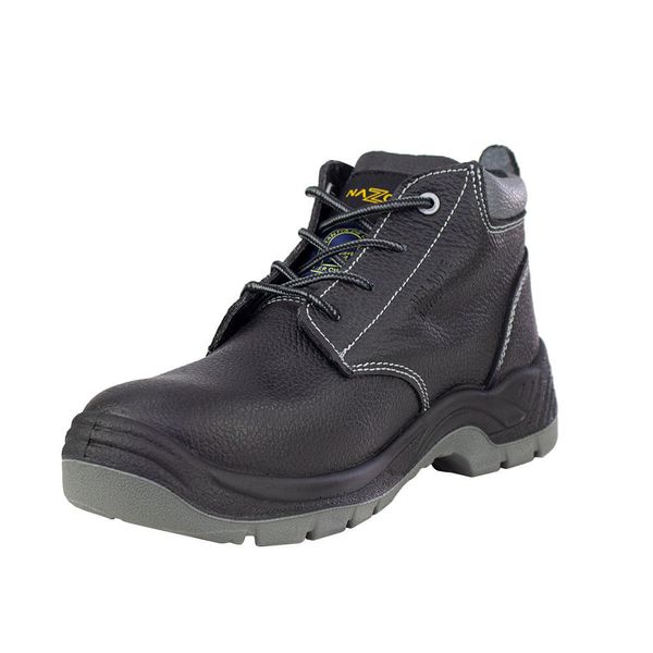 Botin de seguridad Nazca Roble Negro Talla 44