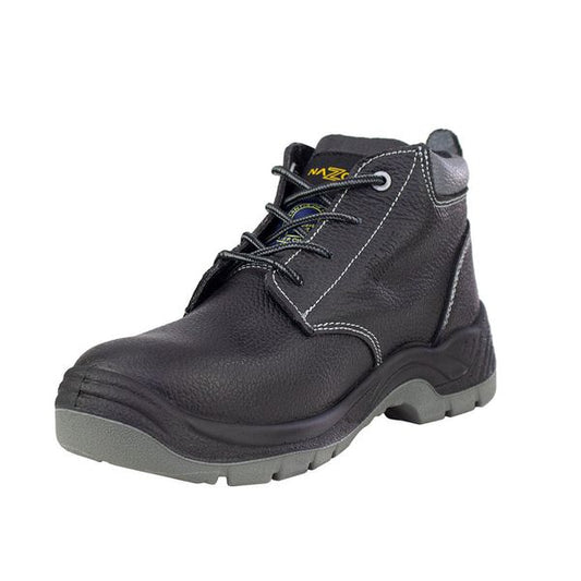 Botin de seguridad Nazca Roble Negro Talla 44