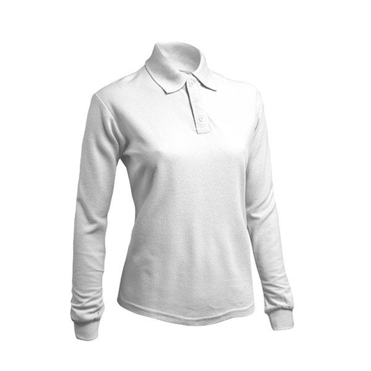 Polera Maritex Pique Manga Larga Mujer Mtx Gris