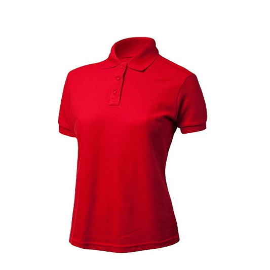 Polera Maritex Pique Manga Corta Mujer Roja