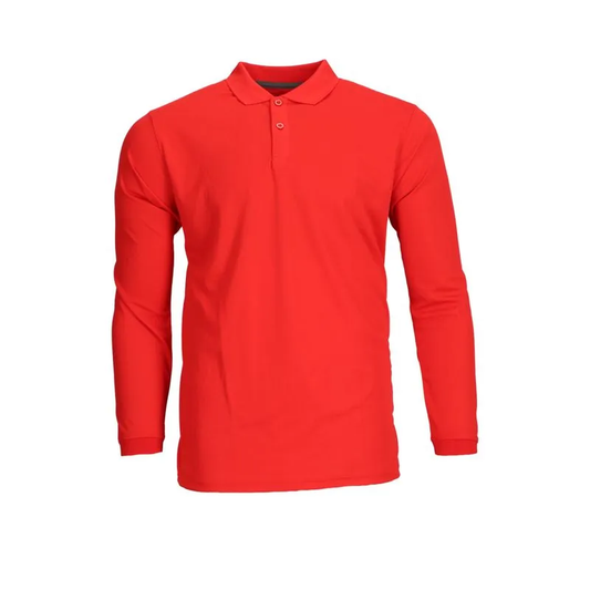 Polera Maritex Dry Fresh Manga Larga Rojo