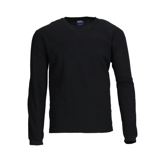 Polera Maritex Dry Fresh Manga Larga Negra