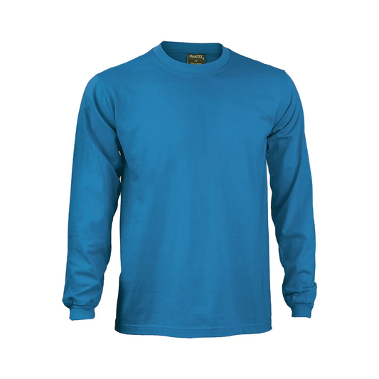 Polera Maritex Dry Fresh Manga Larga Azul
